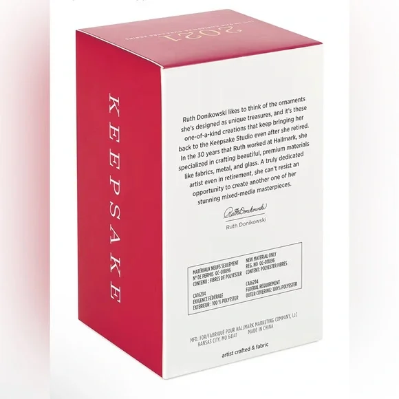 NEW HALLMARK Keepsake Christmas Ornament. Christmas Cupcakes #12 from 2021. - Picture 6 of 6